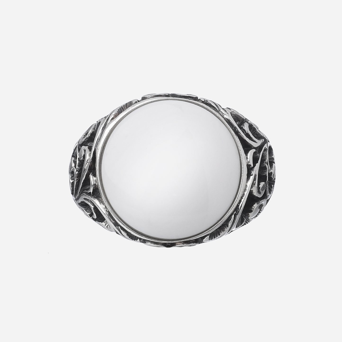 ANELLO CHEVALIER SATIN ARGENTO - Tangredi Gioielleria