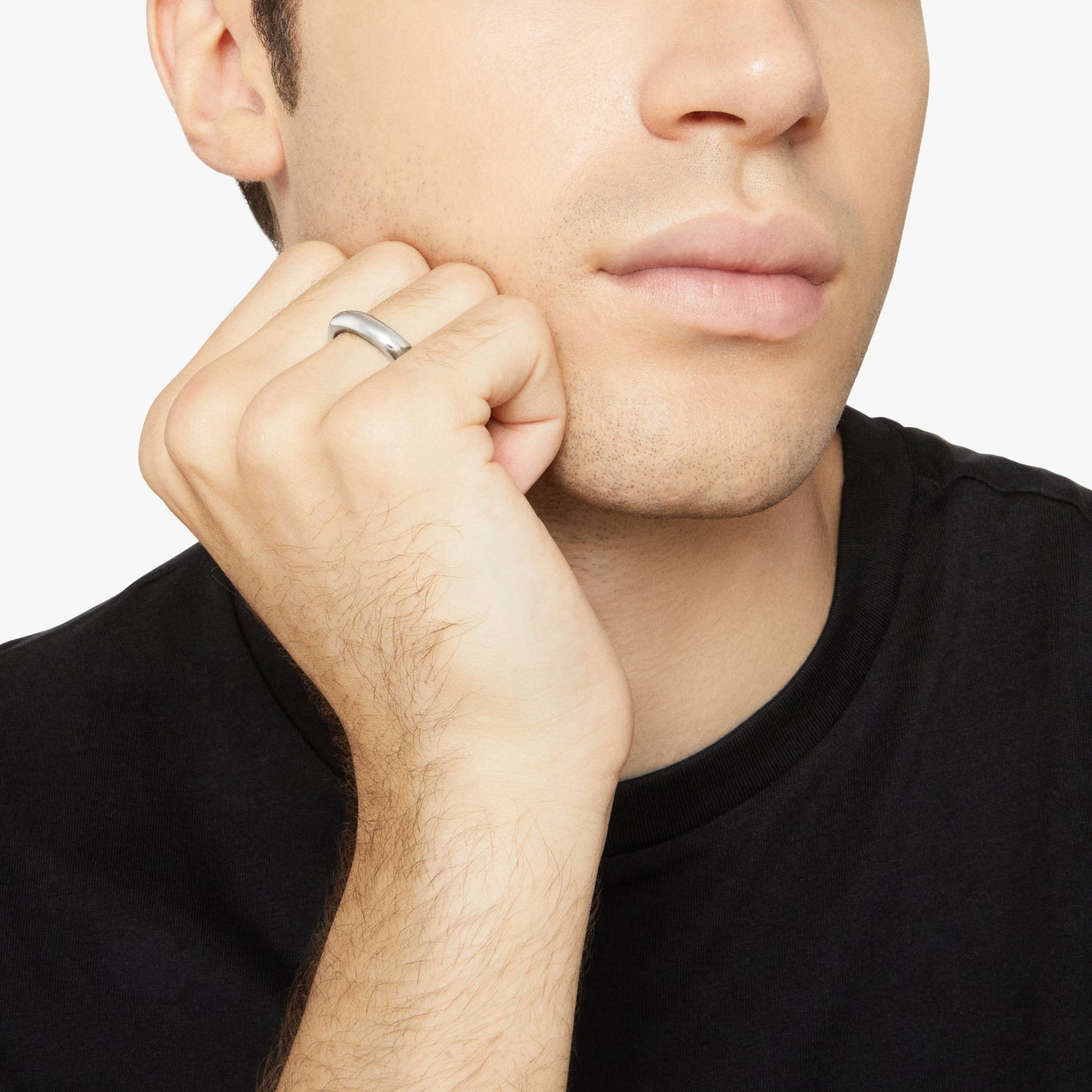 ANELLO IRREGULAR ARGENTO - Tangredi Gioielleria