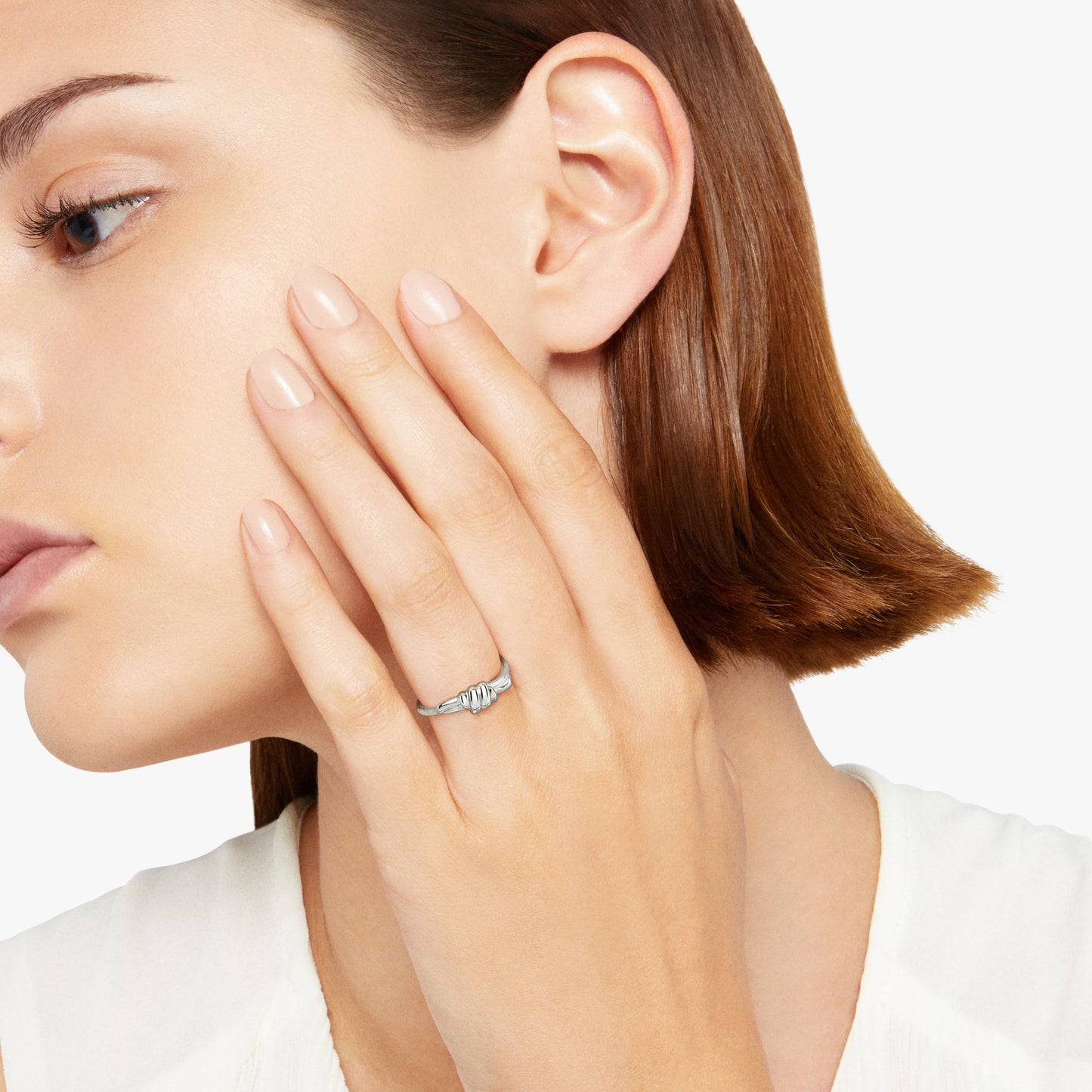 ANELLO NODO ARGENTO - Tangredi Gioielleria