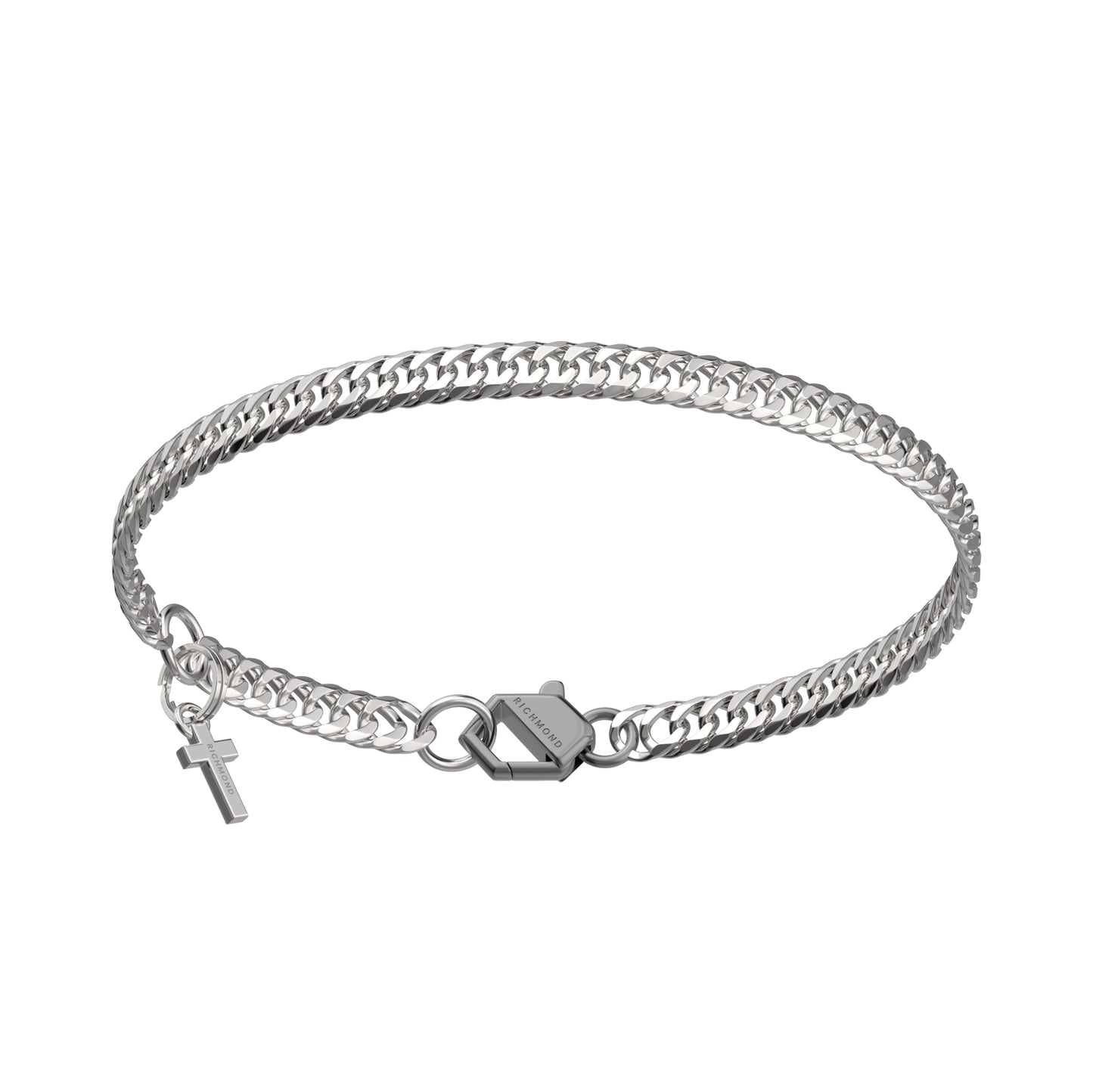 BRACCIALE RANGE CHAIN GROUMETTE PIATTA - Tangredi Gioielleria