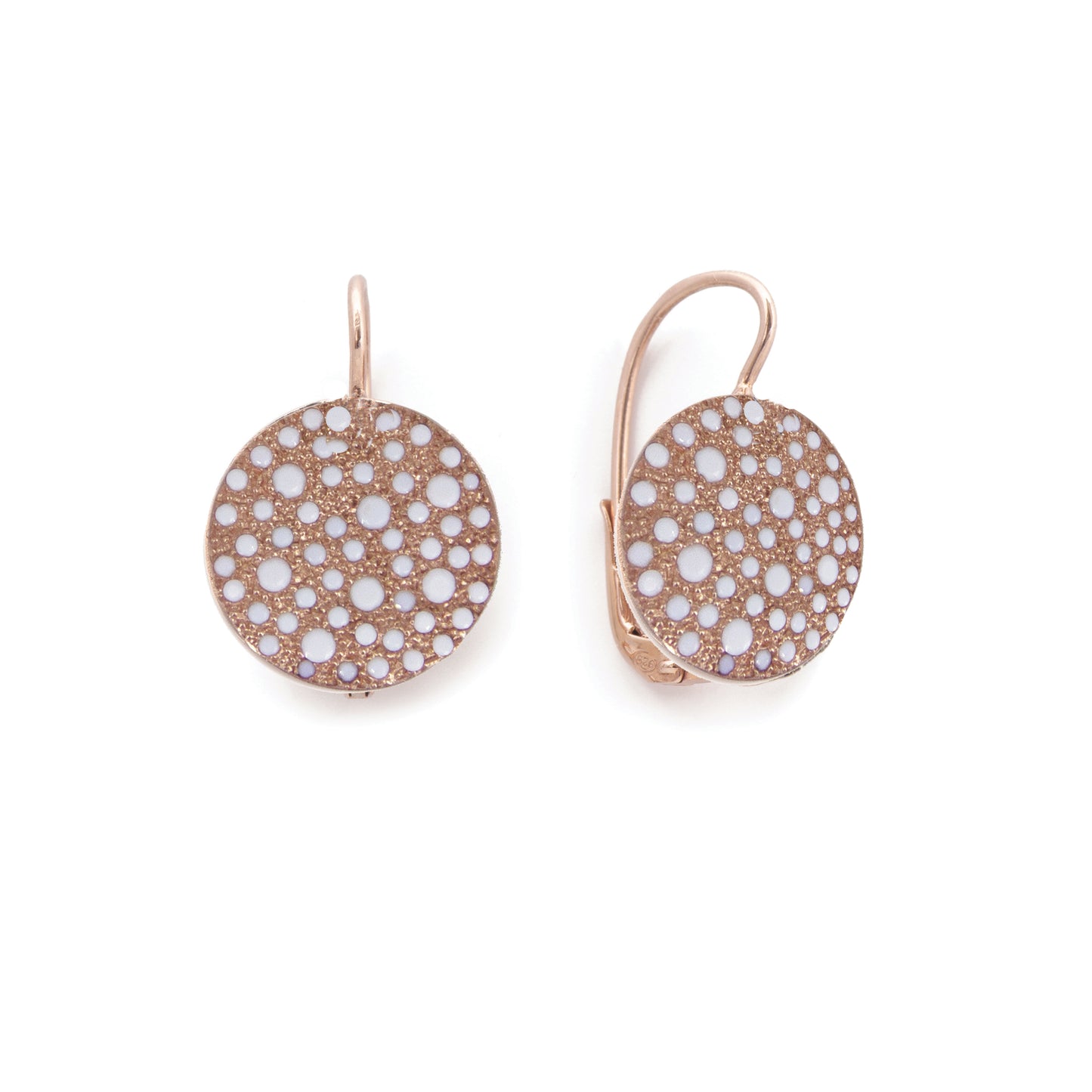 ORECCHINI MONACHELLA TONDO MEDIO AGATA