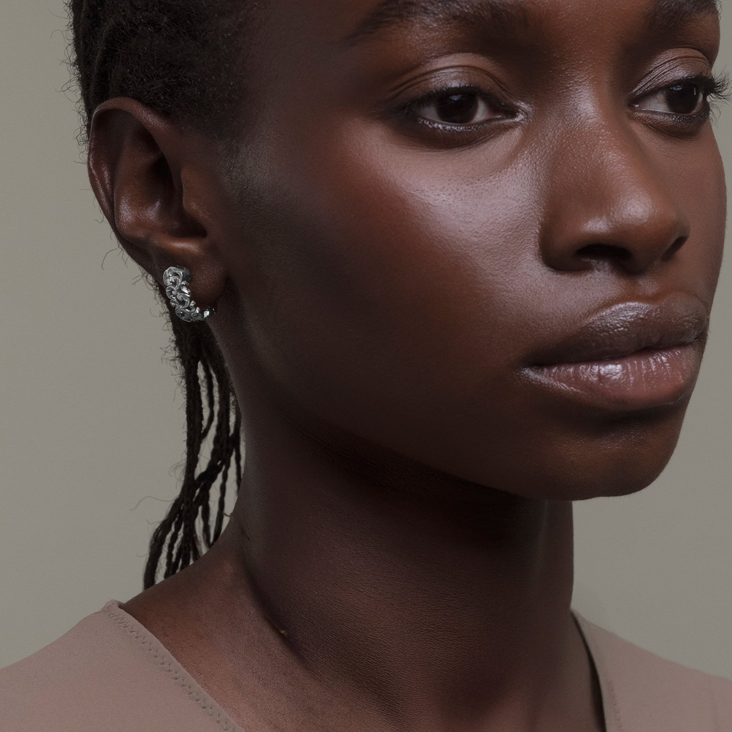 ORECCHINI FASCETTA IN ARGENTO