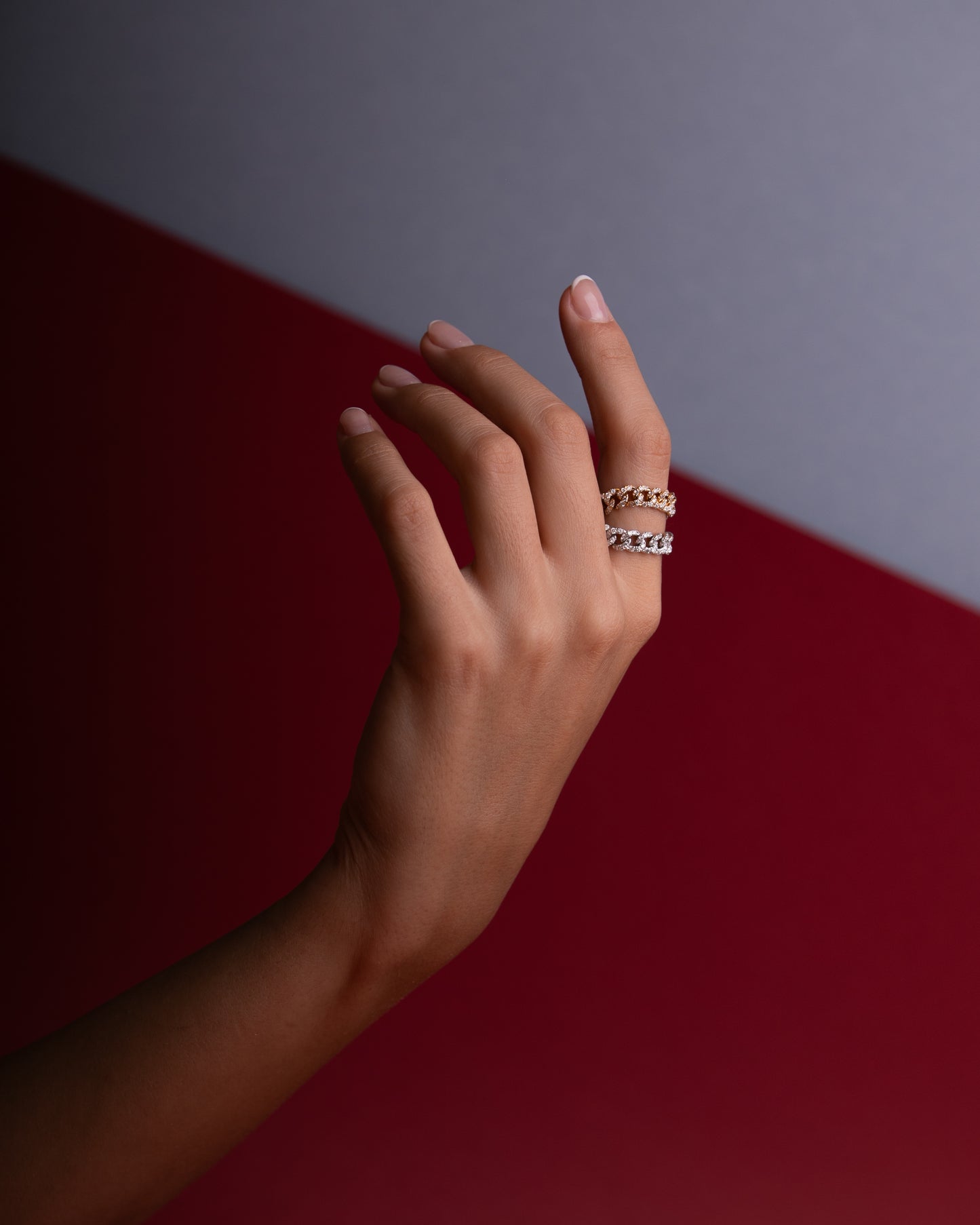 ANELLO GROUMETTE ORO GIALLO E DIAMANTI