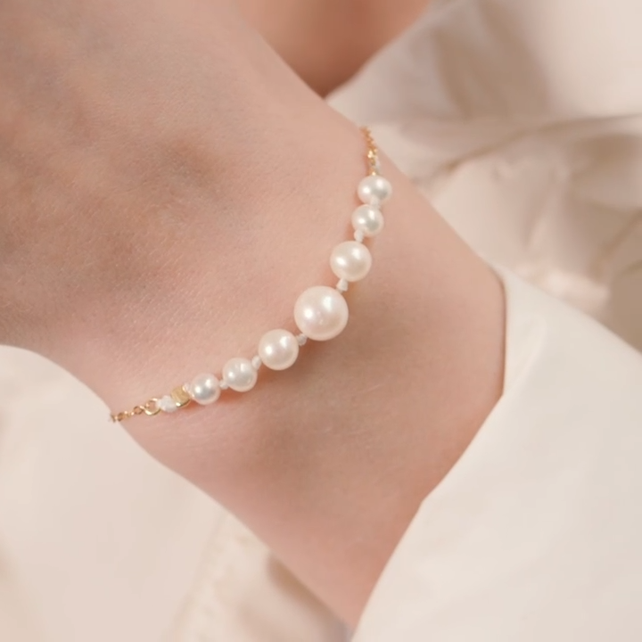 BRACCIALE ONDA BIANCA