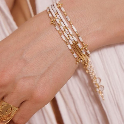 BRACCIALE MIA AFRICA AULITE BIANCA