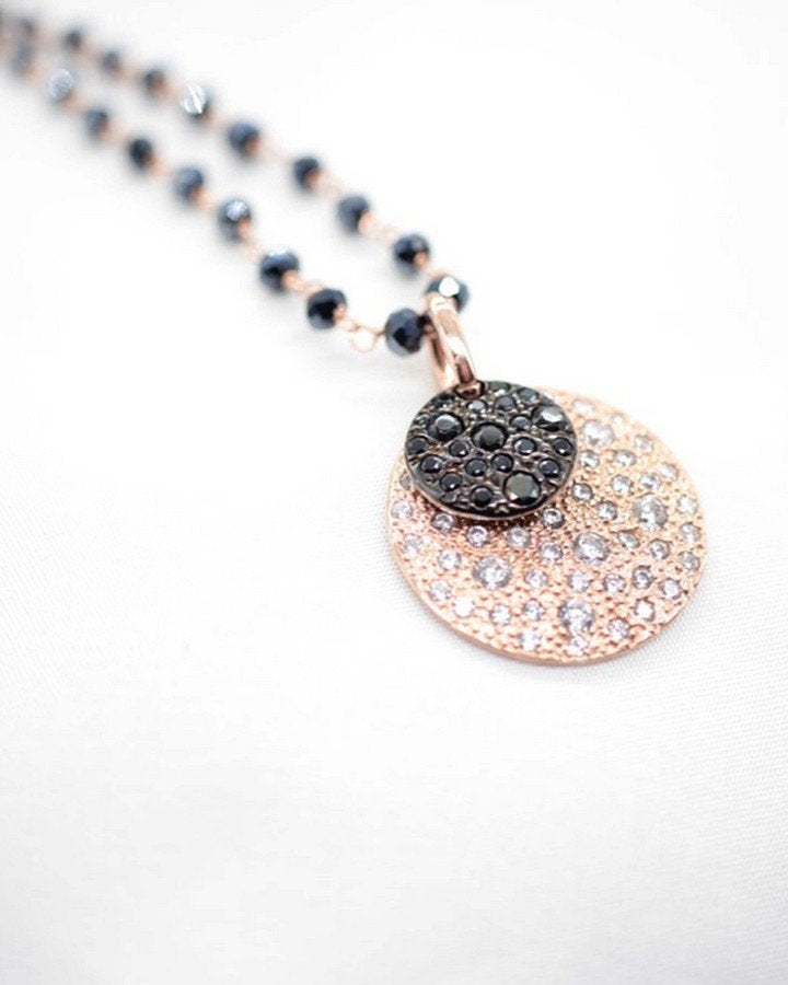 PENDENTE TONDO GRANDE ROSE'