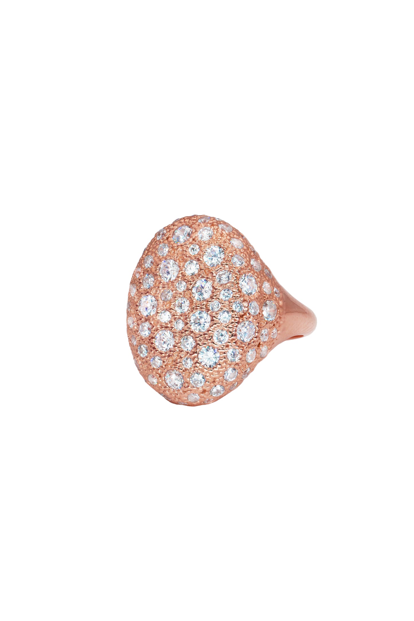 ANELLO CHEVALIER OVALE ROSE'