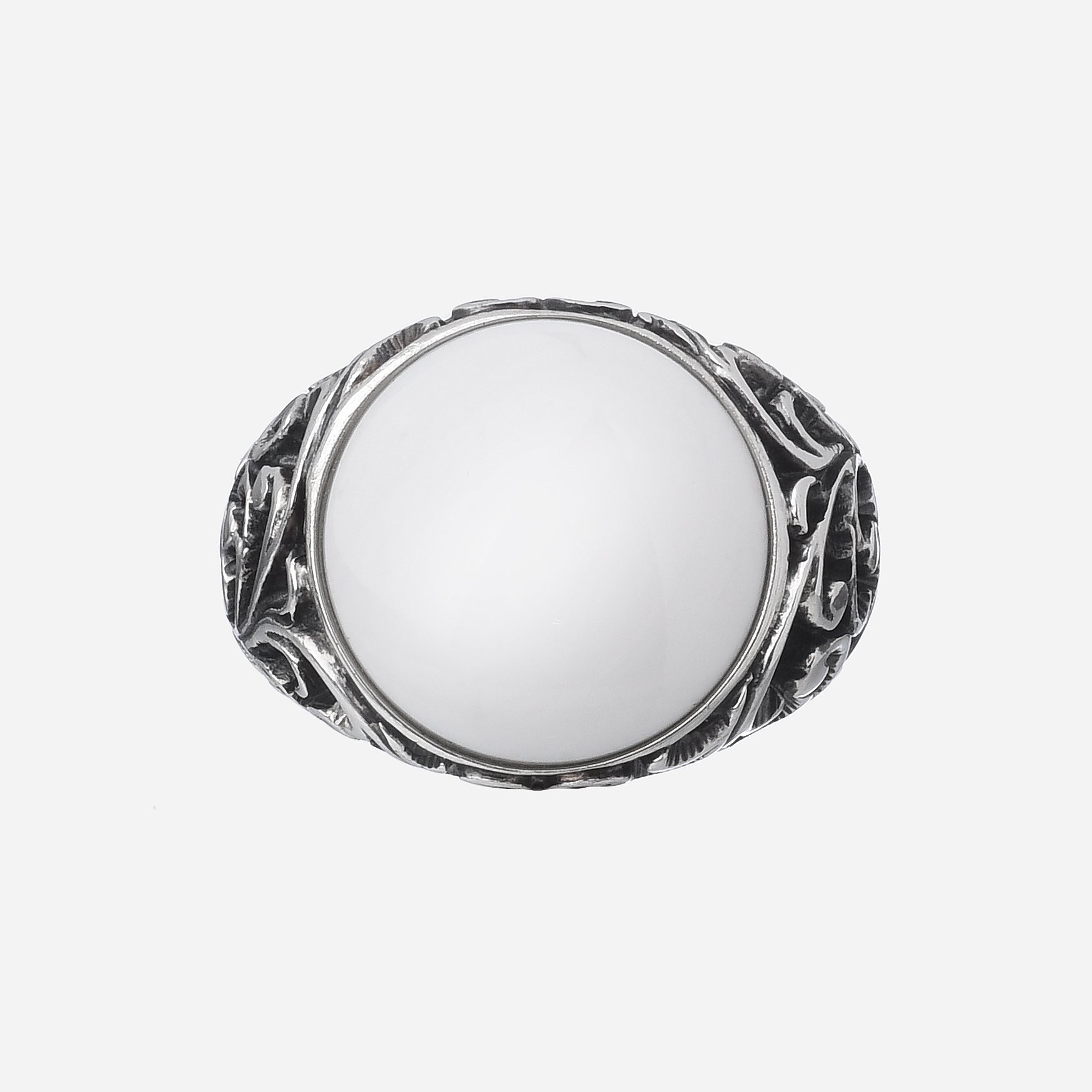 ANELLO CHEVALIER SATIN ARGENTO - Tangredi Gioielleria