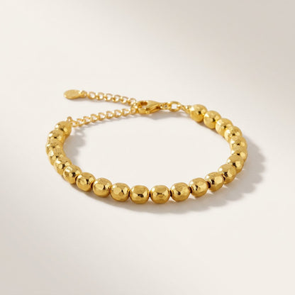 BRACCIALE DADI GRANDI DORATO - Tangredi Gioielleria