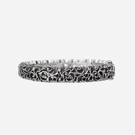 BRACCIALE MANETTA STRETTA ARGENTO