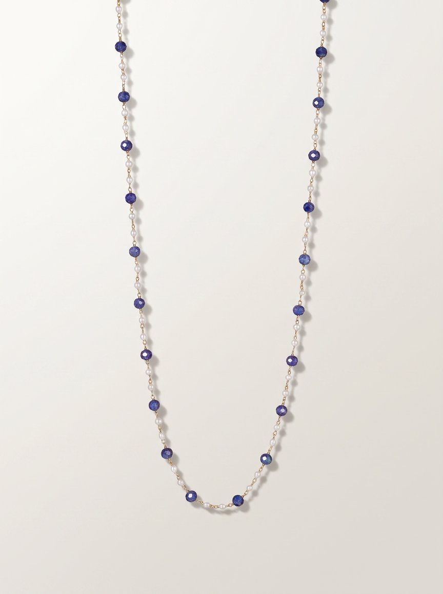 COLLANA CRISTALLI BLU - Tangredi Gioielleria