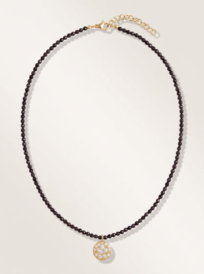 COLLANA PIETRE NERE - Tangredi Gioielleria