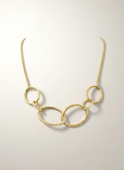 COLLANA ANELLONI LUCIDI - Tangredi Gioielleria