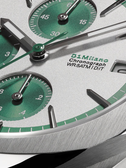 OROLOGIO CHRONOGRAPH GREEN PULSE - Tangredi Gioielleria