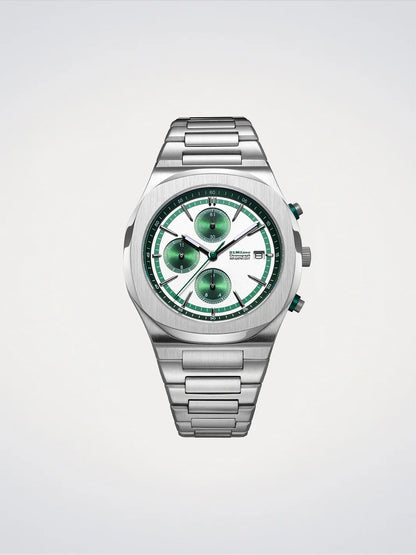 OROLOGIO CHRONOGRAPH GREEN PULSE - Tangredi Gioielleria