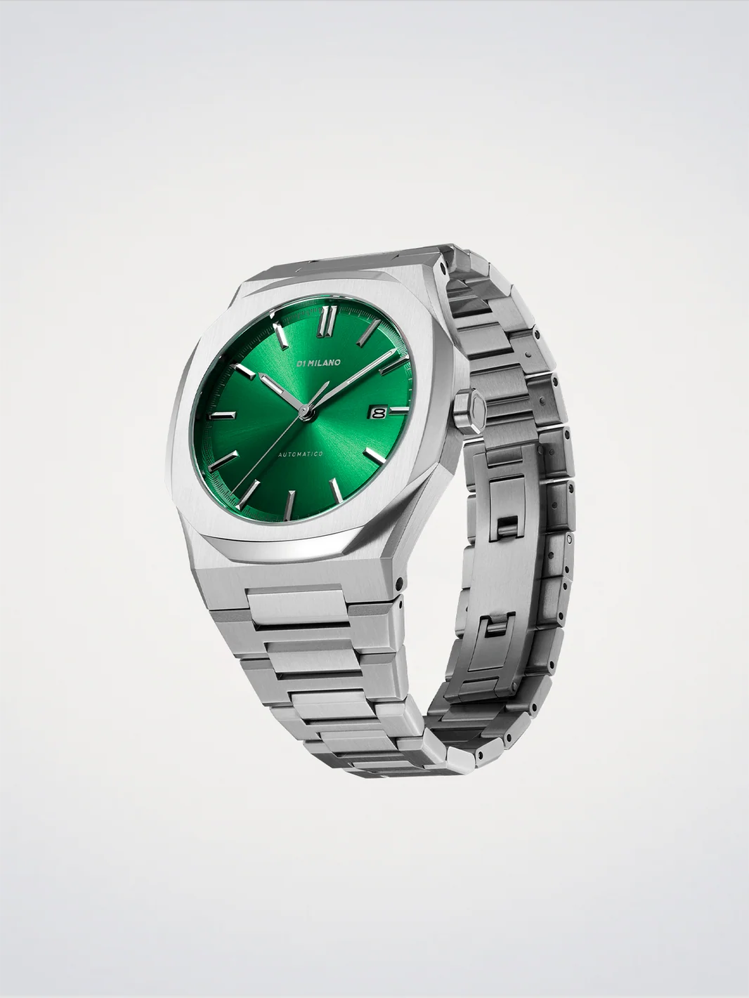 OROLOGIO AUTOMATICO RESTYLE SILVER - GREEN DIAL - Tangredi Gioielleria