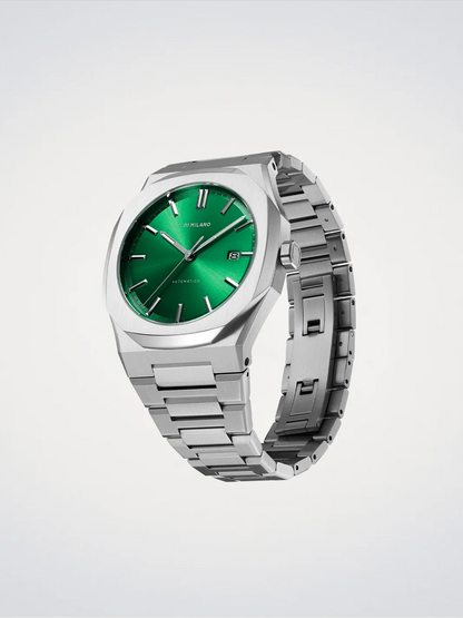 OROLOGIO AUTOMATICO RESTYLE SILVER - GREEN DIAL - Tangredi Gioielleria