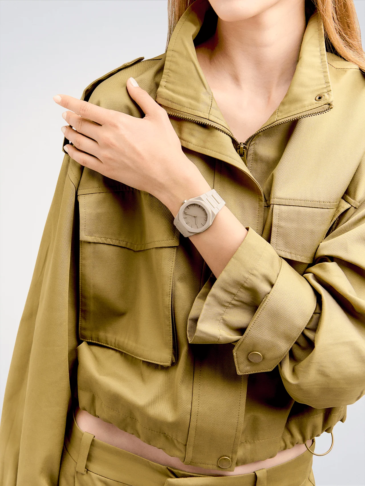 OROLOGIO POLYCARBON ECRU' - Tangredi Gioielleria