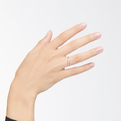 ANELLO NODO ORO ROSA - Tangredi Gioielleria