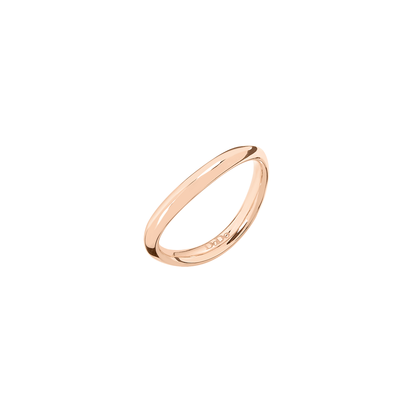 ANELLO WAVE ESSENTIALS ORO ROSA