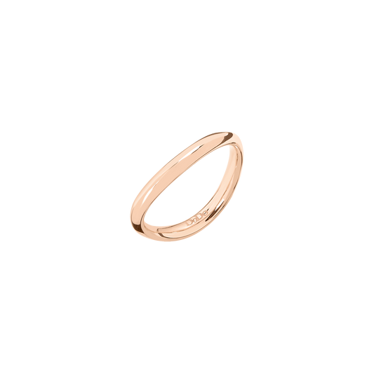 ANELLO WAVE ESSENTIALS ORO ROSA