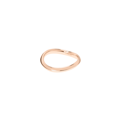 ANELLO WAVE ESSENTIALS ORO ROSA