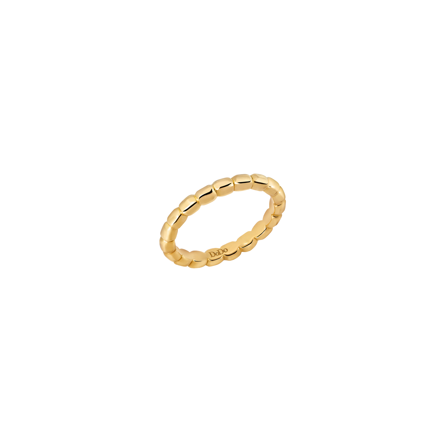 ANELLO GRANELLI ORO GIALLO - Tangredi Gioielleria