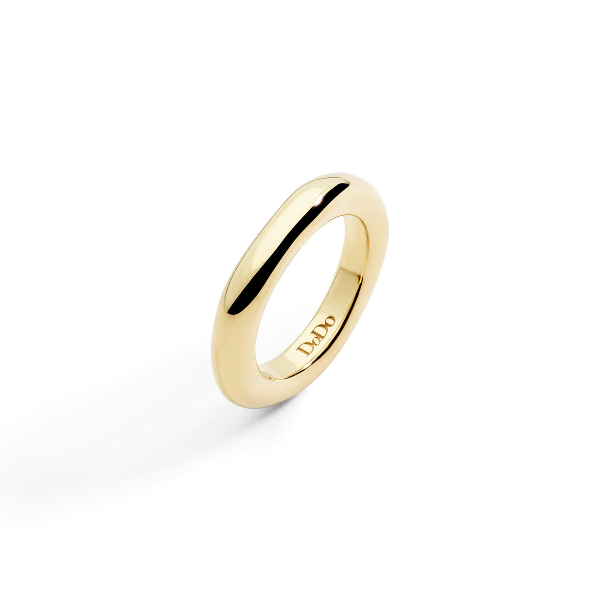 ANELLO PEPITA ORO GIALLO - Tangredi Gioielleria