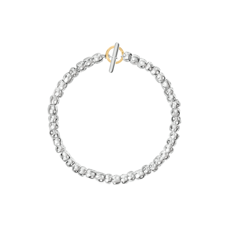 BRACCIALE GRANELLI ARGENTO - Tangredi Gioielleria