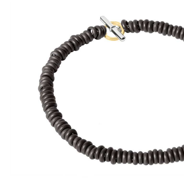 BRACCIALE RONDELLE TITANIO - Tangredi Gioielleria