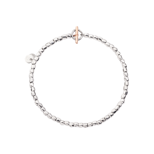 BRACCIALE MINI GRANELLI ARGENTO - Tangredi Gioielleria