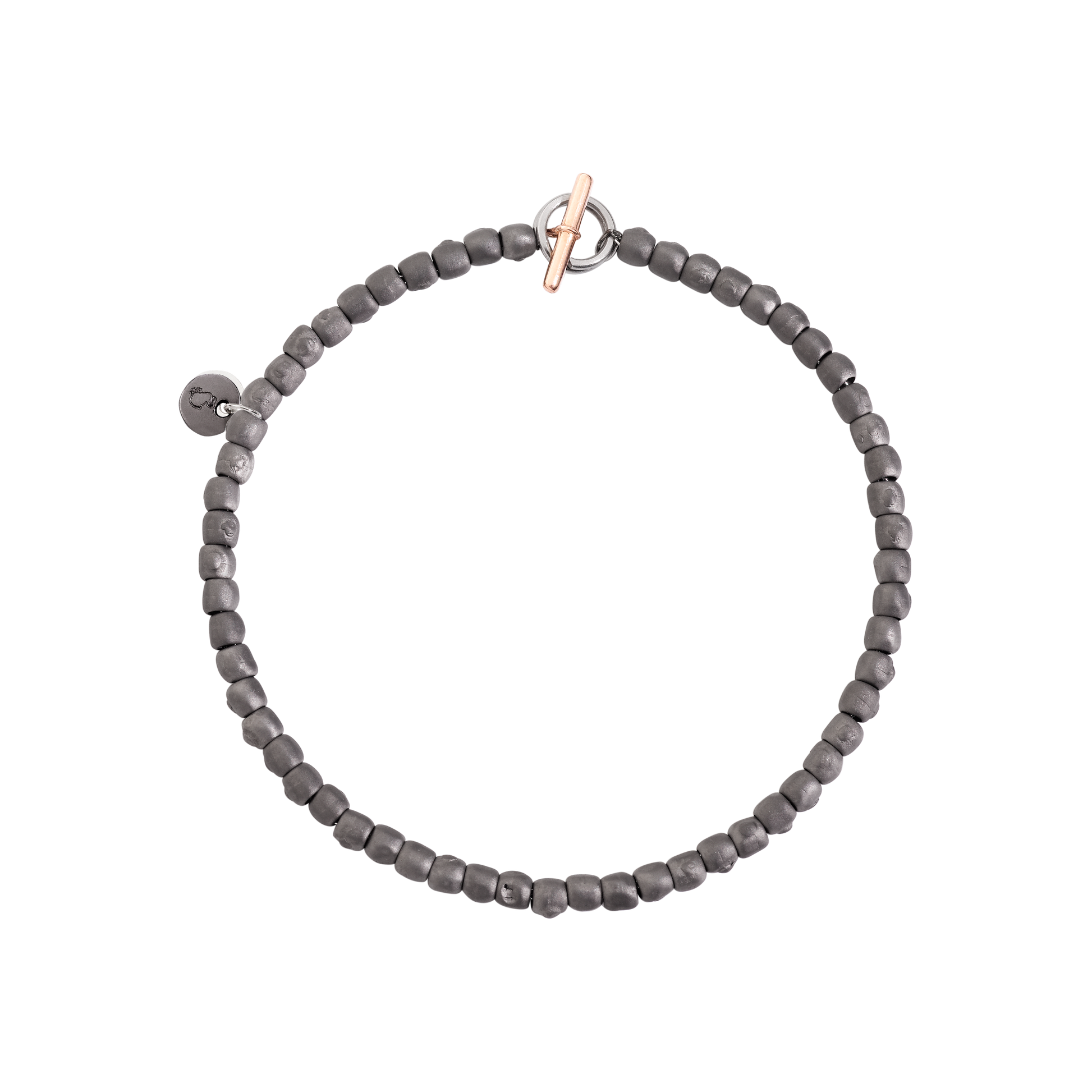 BRACCIALE MINI GRANELLI TITANIO - Tangredi Gioielleria