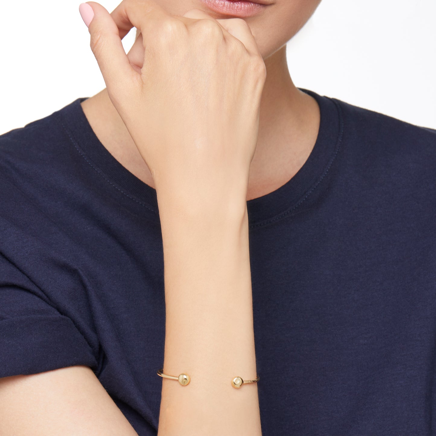 BRACCIALE CUFF PEPITA ORO GIALLO