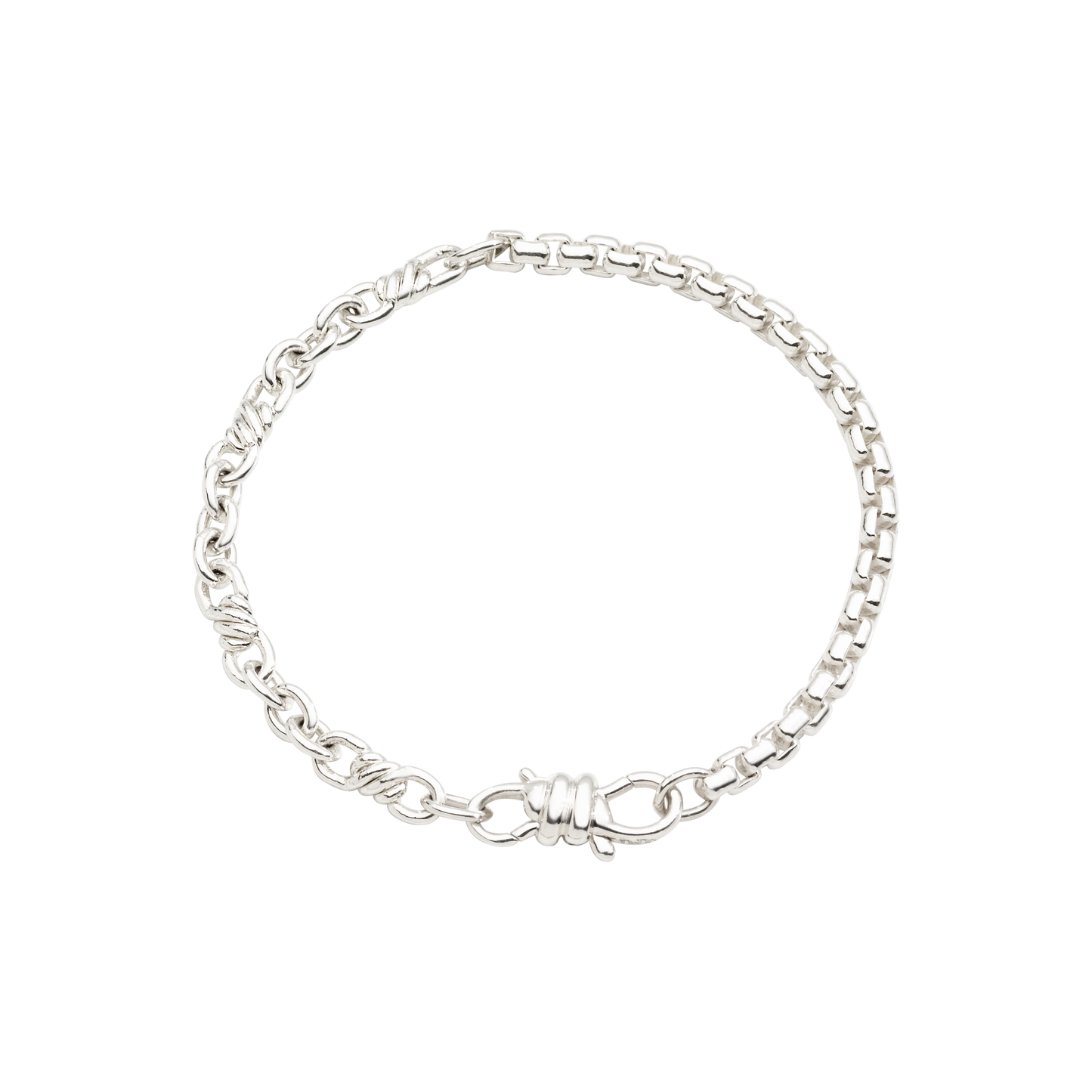 BRACCIALE NODO ARGENTO - Tangredi Gioielleria