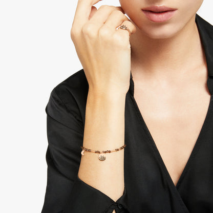 BRACCIALE MOON & SUN ORO ROSA E DIAMANTI