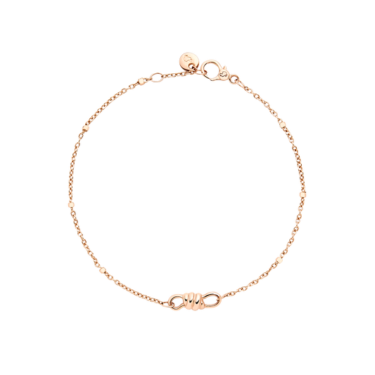 BRACCIALE NODO ORO ROSA - Tangredi Gioielleria