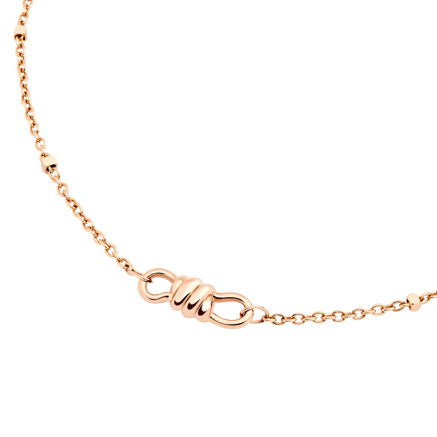 BRACCIALE NODO ORO ROSA - Tangredi Gioielleria