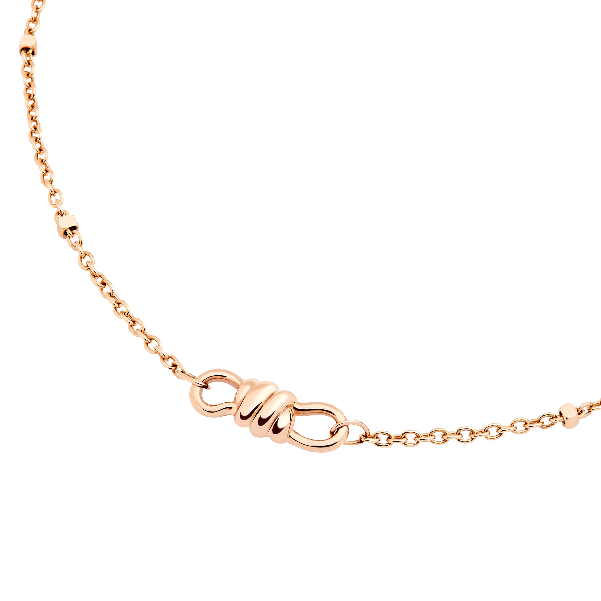 BRACCIALE NODO ORO ROSA - Tangredi Gioielleria