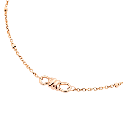 BRACCIALE NODO ORO ROSA - Tangredi Gioielleria