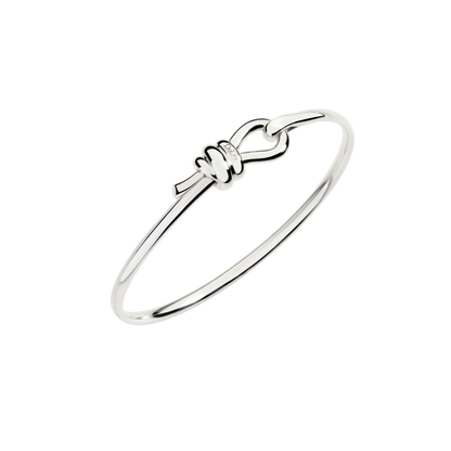 BRACCIALE BANGLE NODO ARGENTO - Tangredi Gioielleria