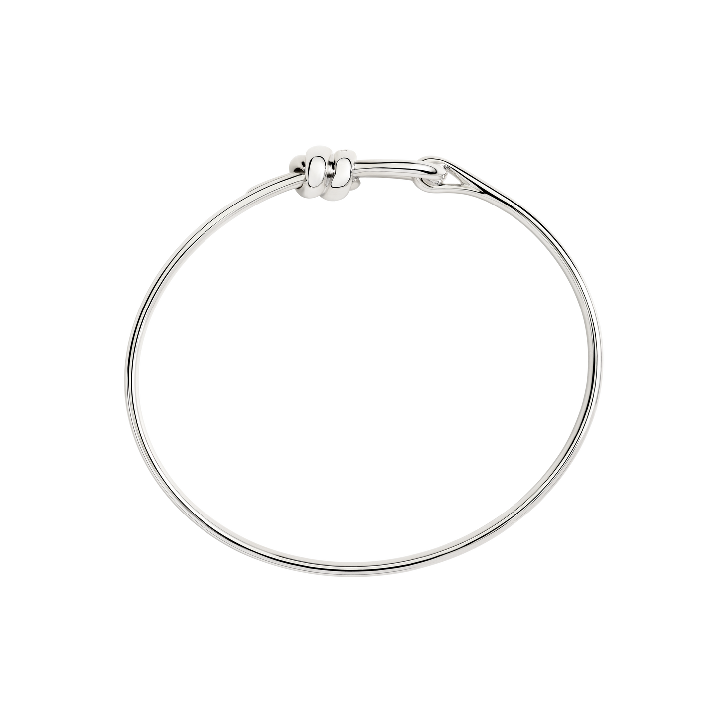 BRACCIALE BANGLE NODO ARGENTO - Tangredi Gioielleria