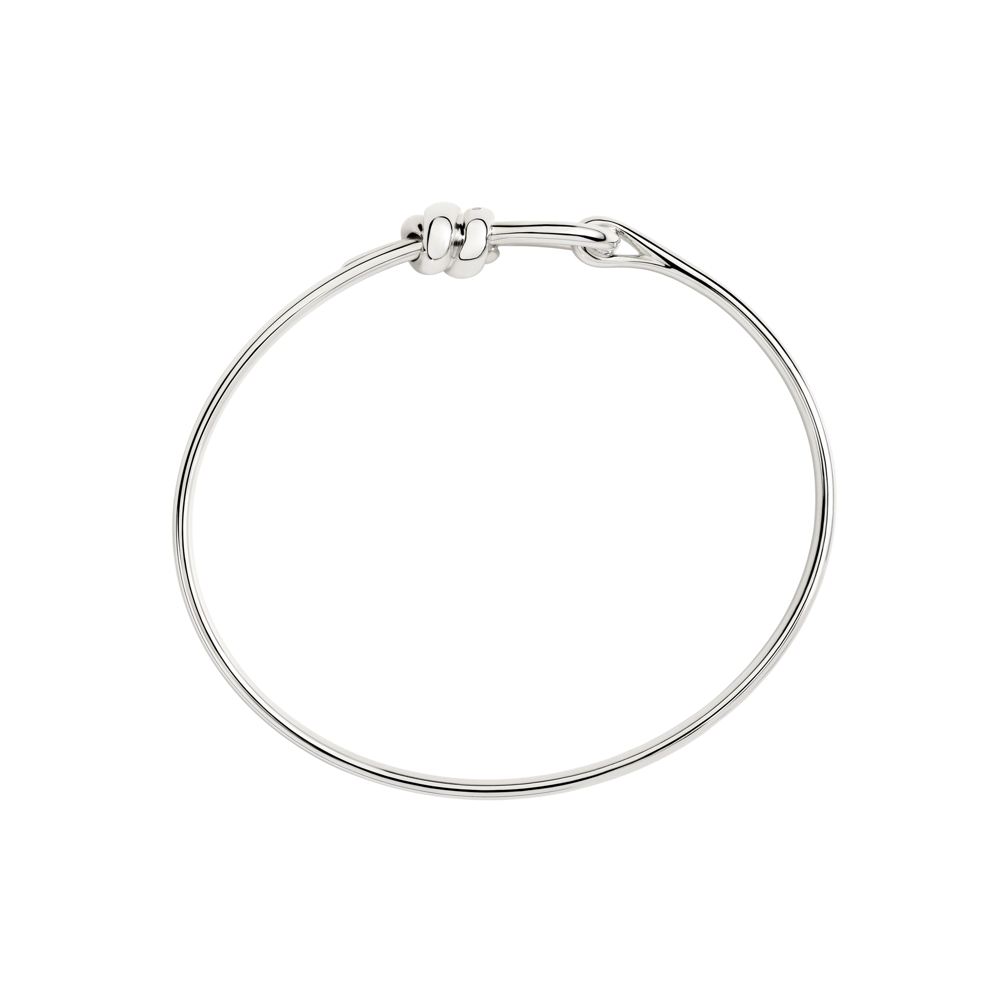 BRACCIALE BANGLE NODO ARGENTO - Tangredi Gioielleria