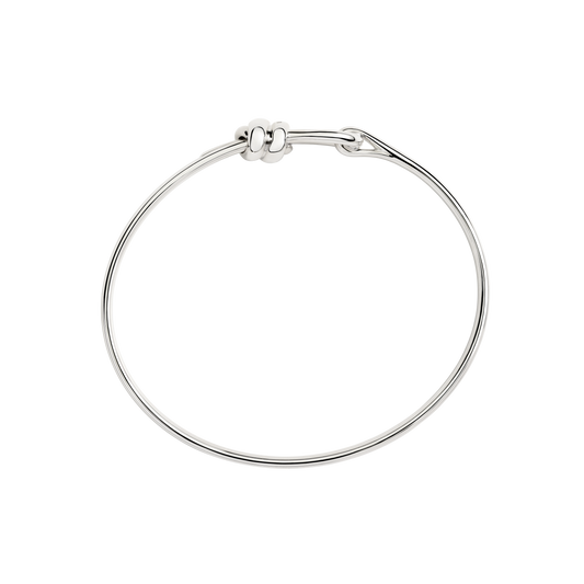 BRACCIALE BANGLE NODO ARGENTO - Tangredi Gioielleria