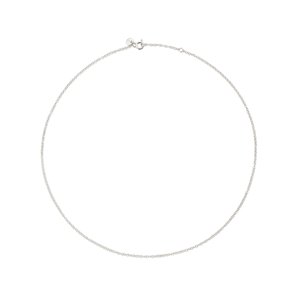 COLLANA ESSENTIALS ORO BIANCO