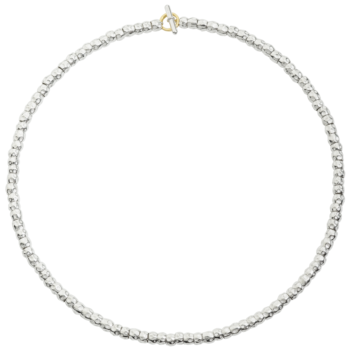 COLLANA GRANELLI ARGENTO - Tangredi Gioielleria