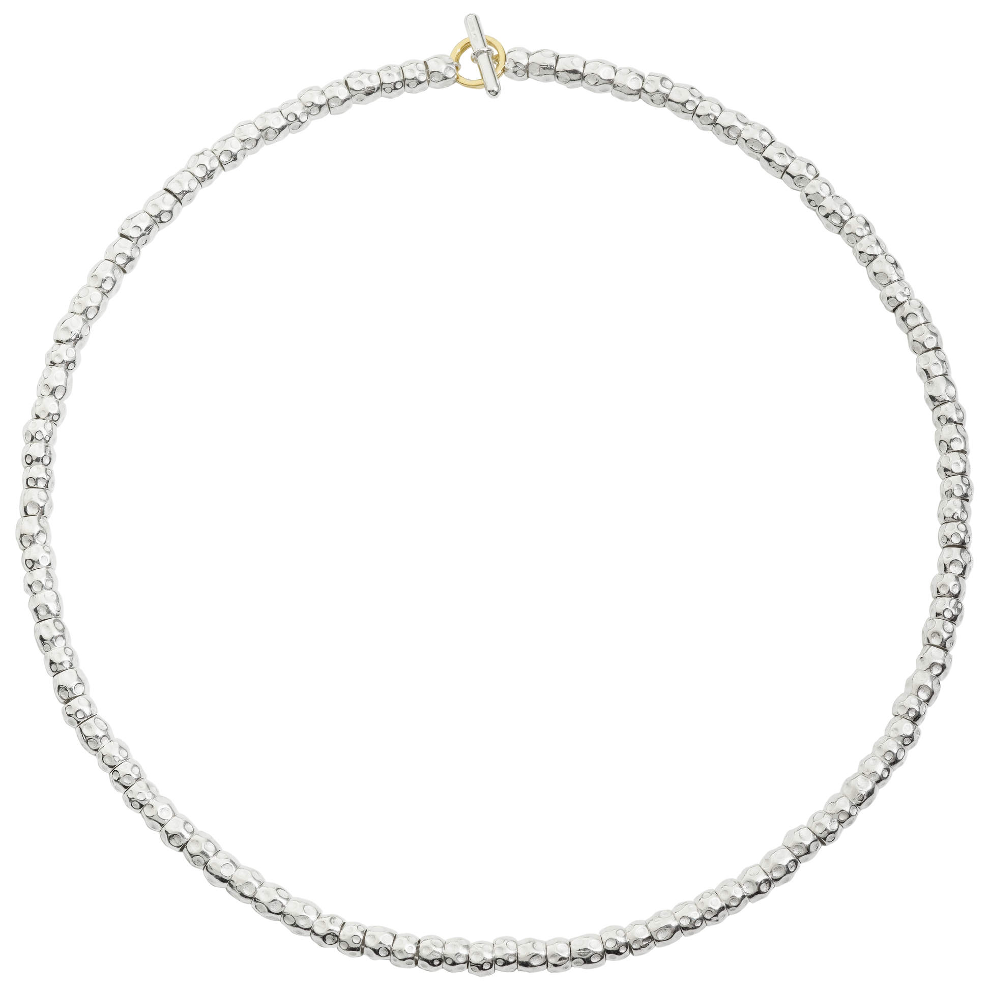 COLLANA GRANELLI ARGENTO - Tangredi Gioielleria