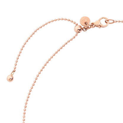 COLLANA BOLLICINE ORO ROSA E DIAMANTE - Tangredi Gioielleria