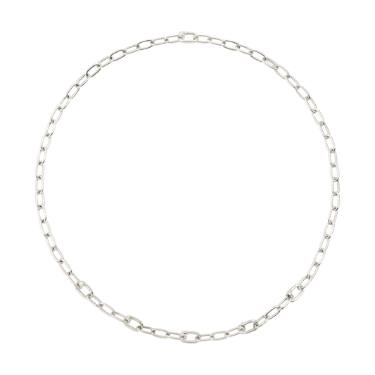 COLLANA ESSENTIALS MAGLIE APRIBILI ARGENTO