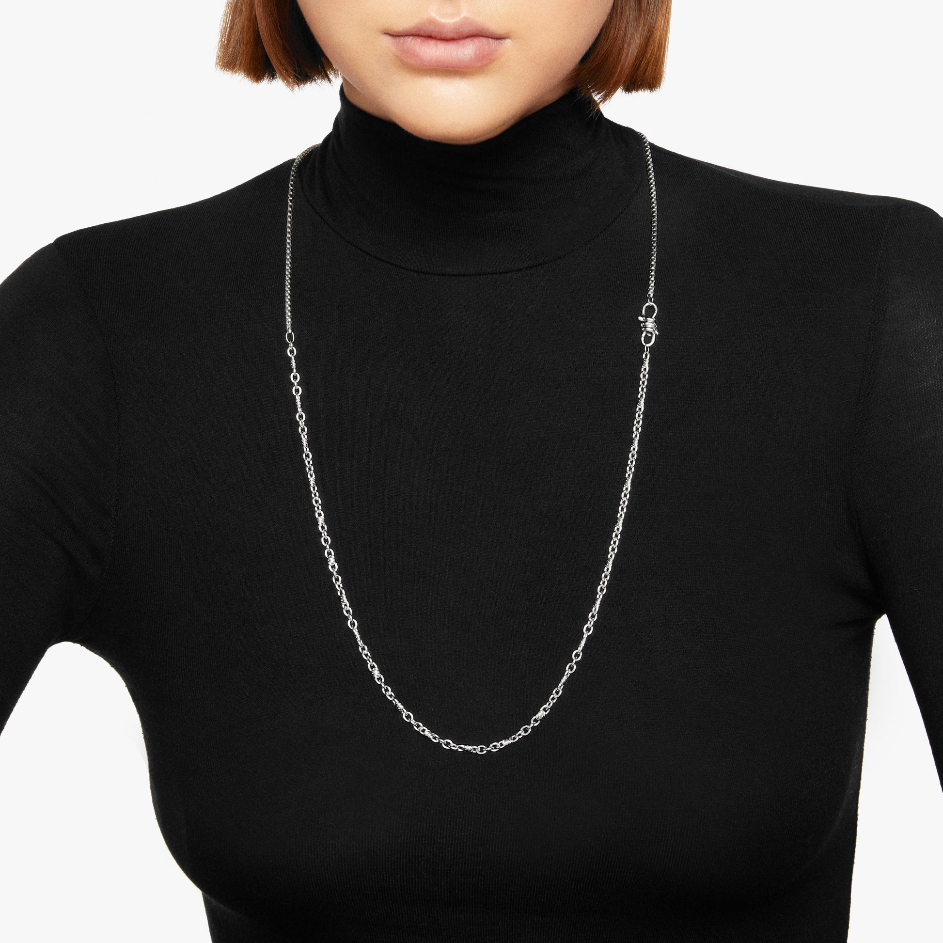 COLLANA NODO ARGENTO - Tangredi Gioielleria