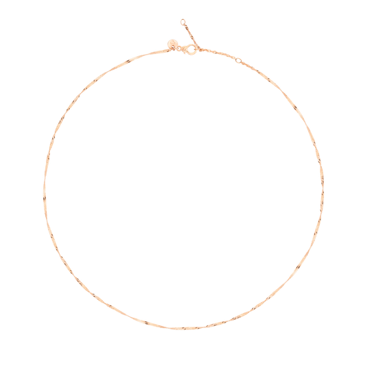 COLLANA TORCHON ESSENTIALS ORO ROSA